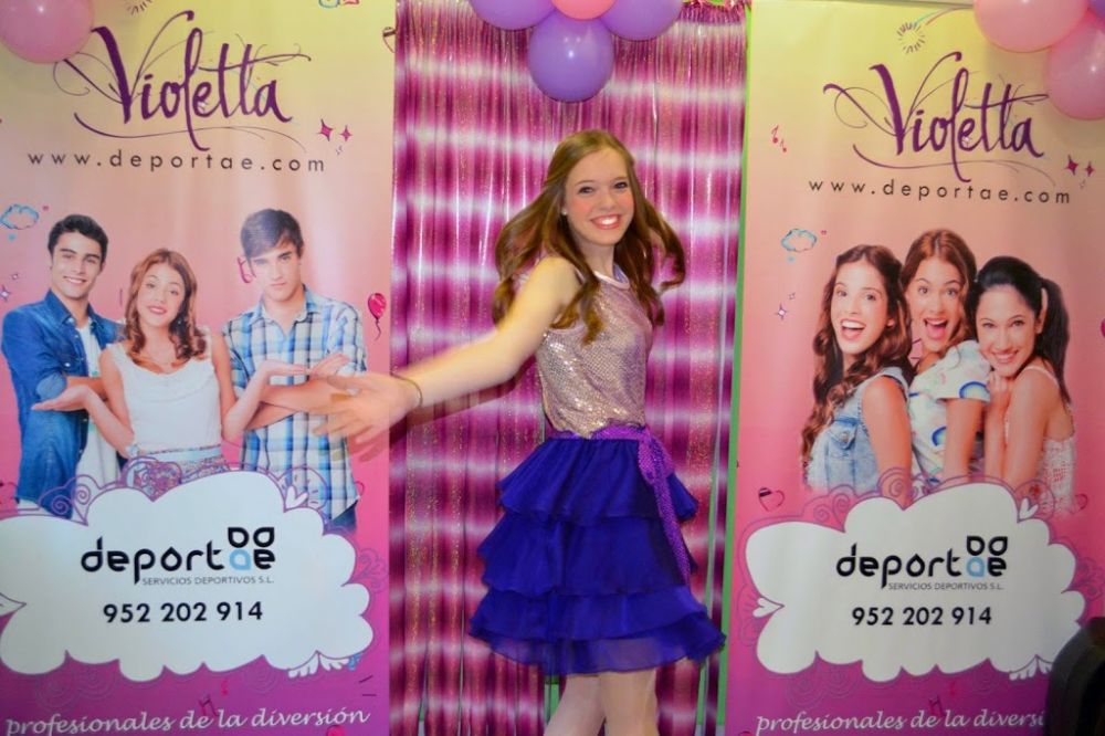 Animación Infantil de Violetta en Málaga