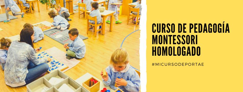 Curso de Pedagogía Montessori Online Homologado