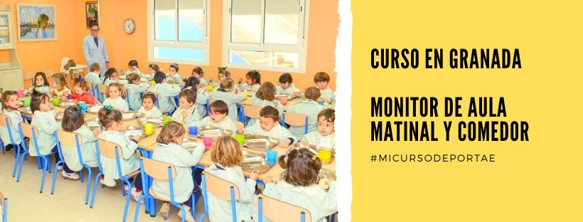 Curso de monitor de aula matinal en granada